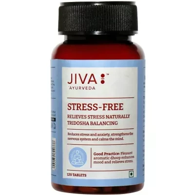 Jiva Ayurveda Stress Free Tablets (120 Tab)