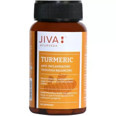 Jiva Ayurveda Turmeric Capsules (60 Caps)