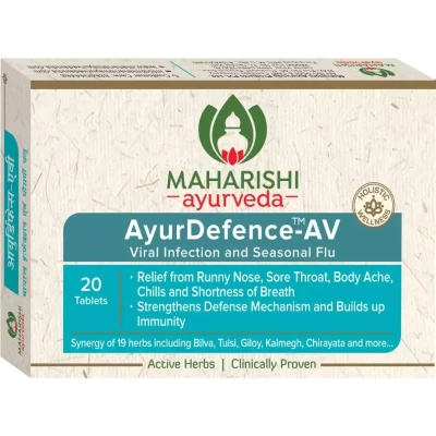 Maharishi Ayurveda Ayurdefence-Av For Viral Infections & Seasonal Tablets (20tab)