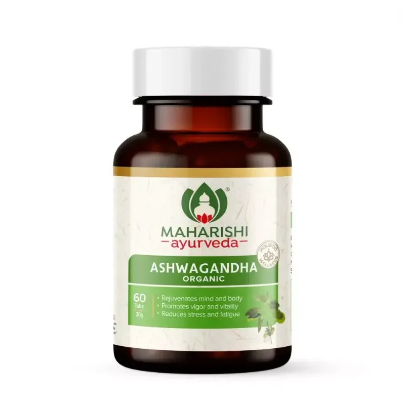 Maharishi Ayurveda Organic Ashwagandha Tablets (60tab)