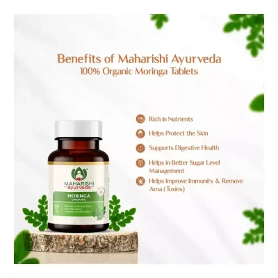 Maharishi Ayurveda Organic Moringa Tablets (60tab)