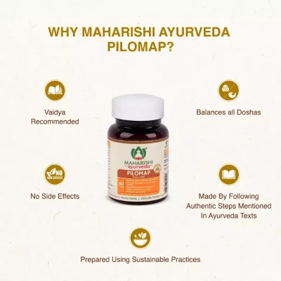 Maharishi Ayurveda Pilomap Piles Care (60tab)