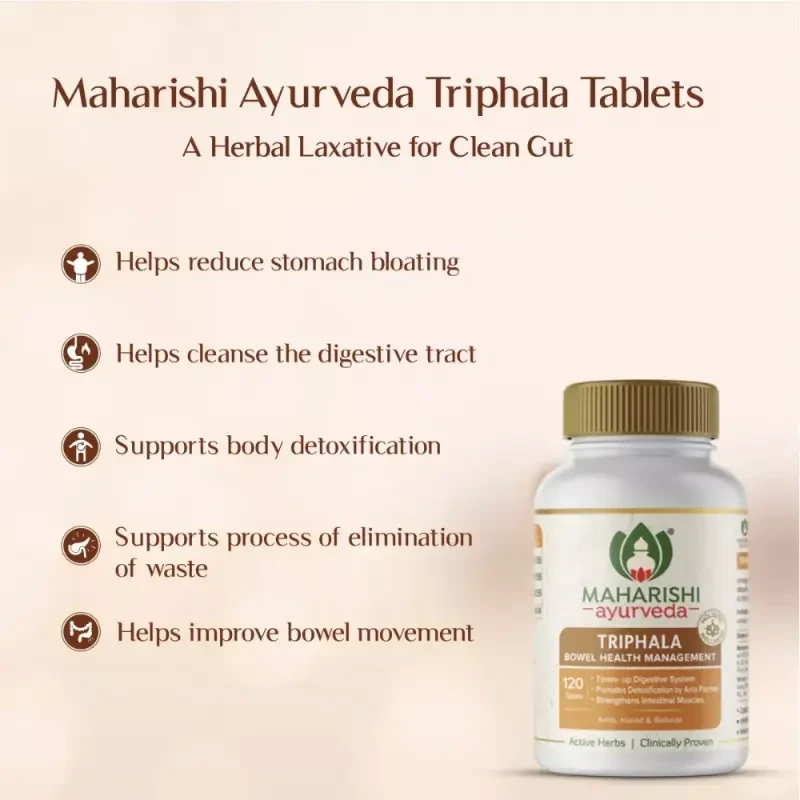 Maharishi Ayurveda Triphala Tablet (120tab)