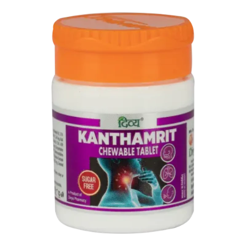 Divya Kanthamrit Chewable Tablet 40 N