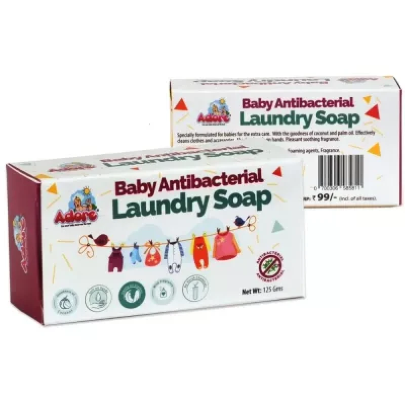 Adore Baby Antibacterial Laundry Soap 125G