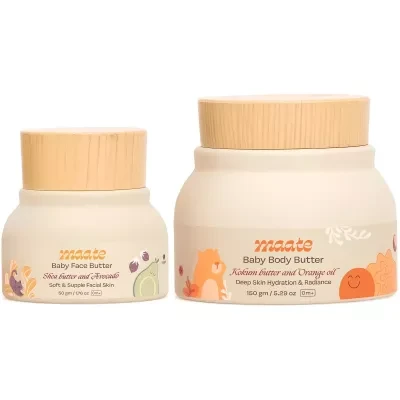 Maate Baby Face Butter Body Butter Combo 50G 150G 1Pack