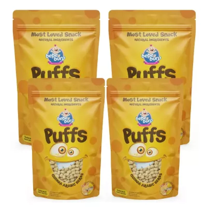 Bebe Burp Grandmas Super Puffs Quinoa Arabic Herbs 35G Pack Of 4