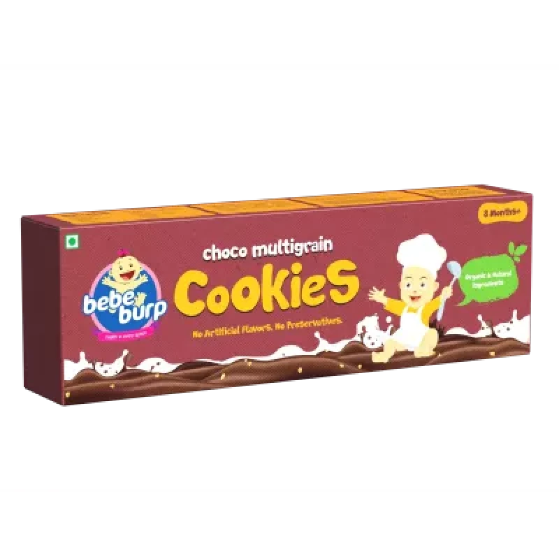 Bebe Burp Healthy Choco Multigrain Cookies 150G