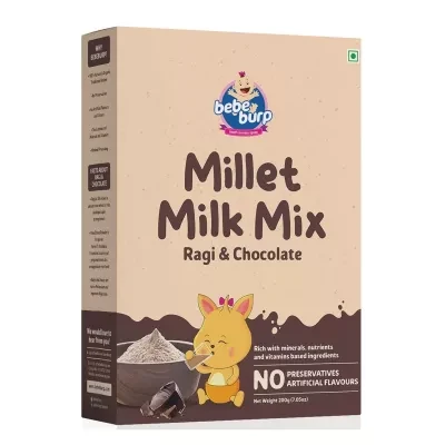 Bebe Burp Millet Milk Mix Milk Powder Ragi 200G