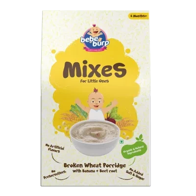 Bebe Burp Mixes Broken Wheat Porridge 200G