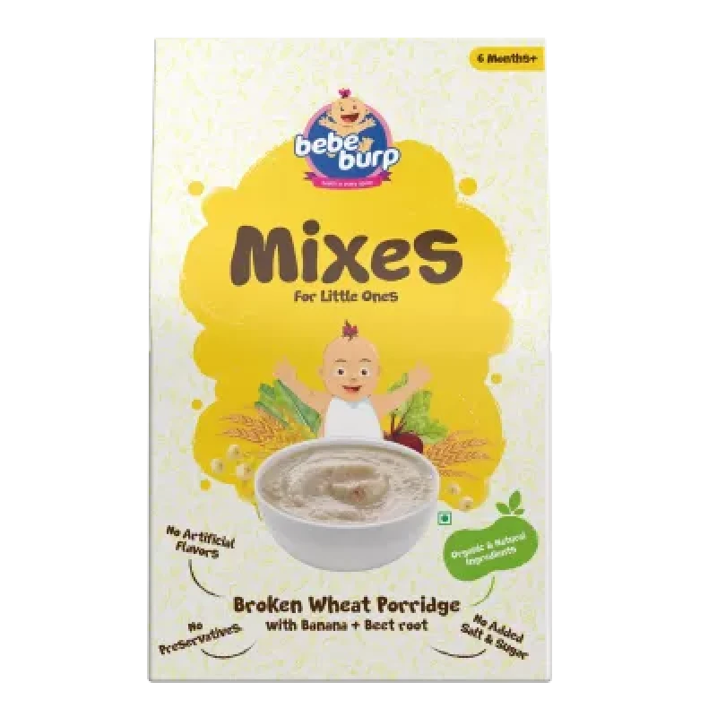 Bebe Burp Mixes Broken Wheat Porridge 200G