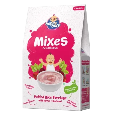 Bebe Burp Mixes Puffed Rice Porridge 200G