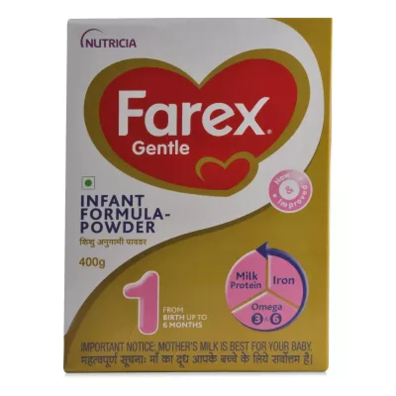 Nutricia International Farex 1 Infant Formula Refill Pack Upto 6 Month 400G