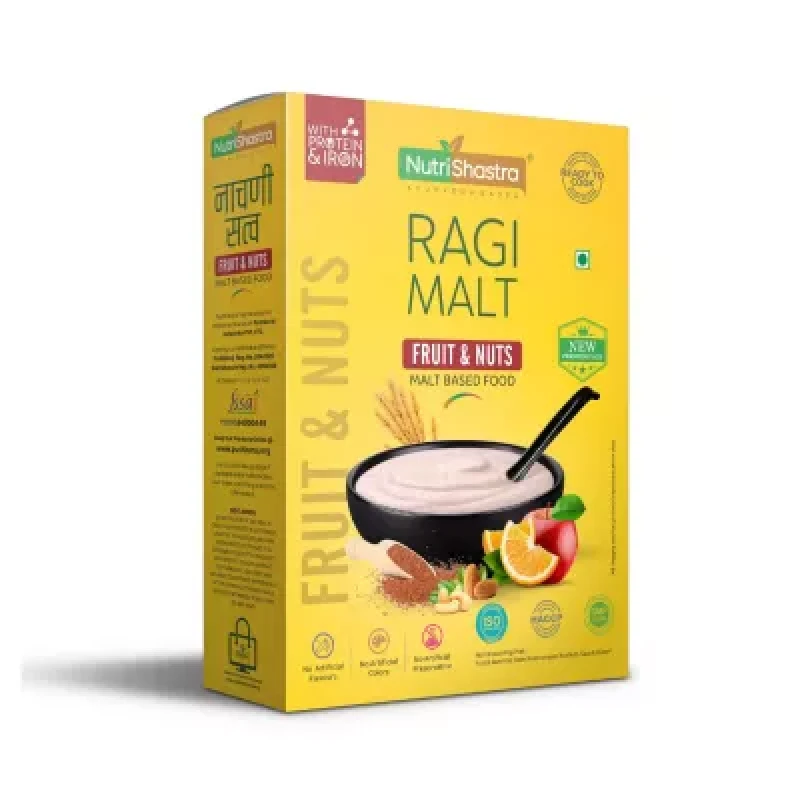 Nutrishastra Ragi Malt Fruit And Nuts 250G