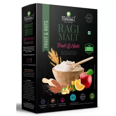 Pushkaraj Ragi Malt Fruit And Nuts 250G