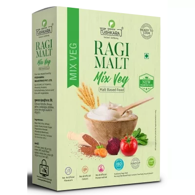 Pushkaraj Ragi Malt Mix Veg 250G