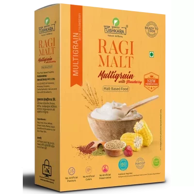 Pushkaraj Ragi Malt Multigrain 250G