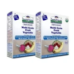 Tummy Friendly Foods Multi Grain Fruit Vegetable Porridge Mix Organic Baby Food For 8 Months Old 200G Pack Of 2