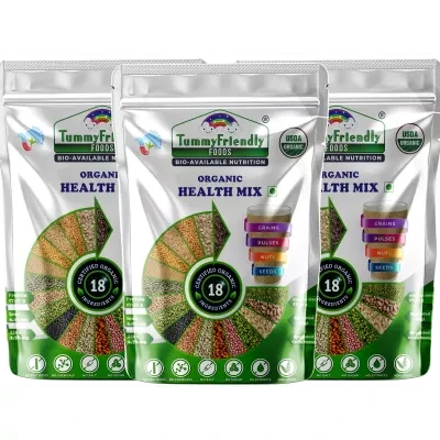 Tummy Friendly Foods Organic Health Mix 800G Pack Of 3