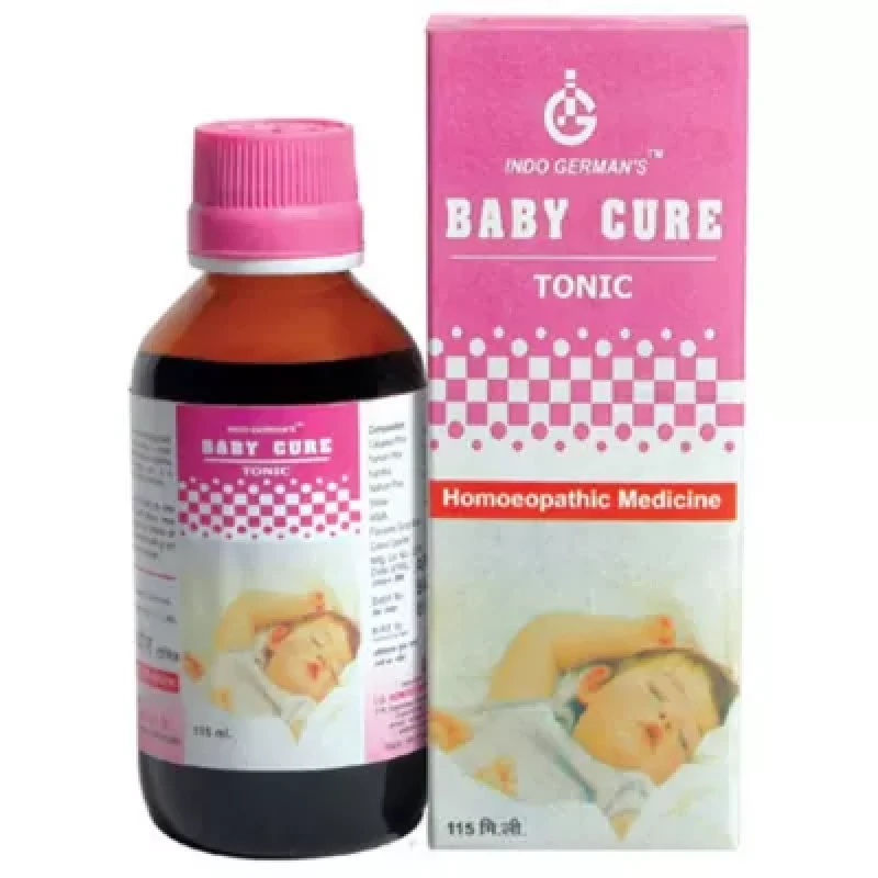 Indo German Baby Cure Syrup 115Ml