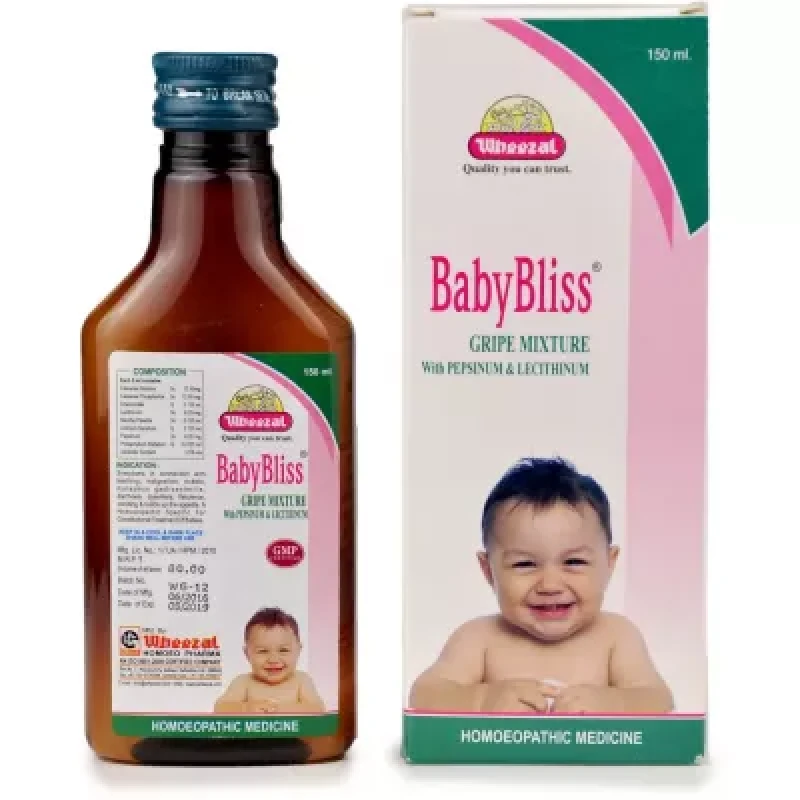 Wheezal Baby Bliss Gripe Mixture 150Ml