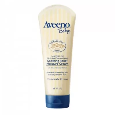 Johnson Johnson Aveeno Baby Soothing Relief Moisture Cream 227G