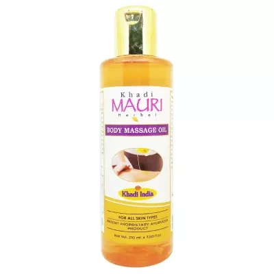 Khadi Mauri Body Massage Oil 210Ml