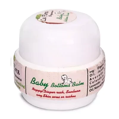 La Flora Organics Babys Bottoms Herbal Nappy Rash Balm 25G