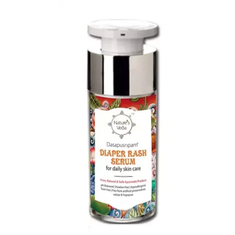 Natures Veda Dasapuspam Diaper Rash Serum 30Ml