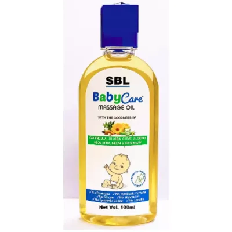 Sbl Baby Care Massage Oil 100Ml