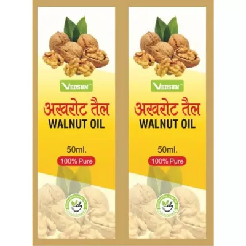 Vedsun Walnut Oil 50Ml Pack Of 2