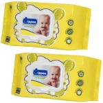 Wippee Baby Wipes 15Cm X 21Cm 80Pcs Pack Of 2