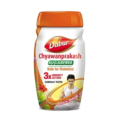 Dabur Chyawanprakash Sugarfree: 900g Immunity Boost, Safe for Diabetics, Strength & Stamina.(pack of 2)