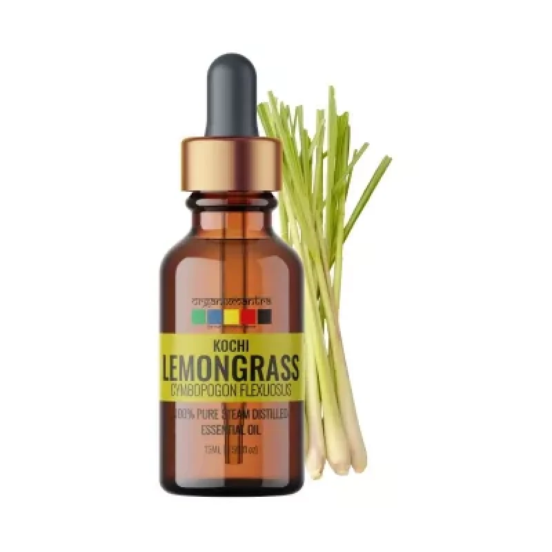 Organix Mantra Kochi Lemongrass Essential Oil (15Ml)