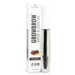 Bella Vita Organic GrowBrow Serum: Enhance eyelashes, eyebrows, and hair growth with castor oil, vitamin E.