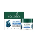 Biotique Bio Seaweed Revitalizing Eye Gel: Combat fatigue with 15g gel infused with seaweed.