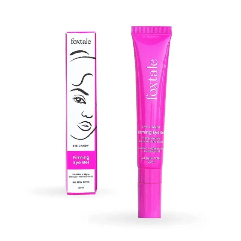 Foxtale Eye Candy Firming Eye Gel: Fights dark circles, wrinkles, 20ml.