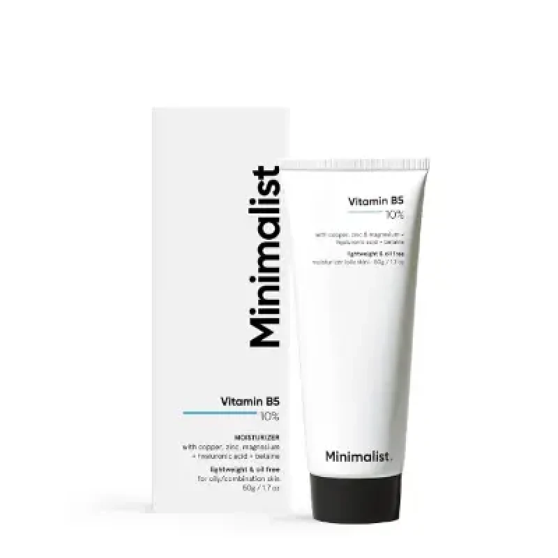 Minimalist Vitamin B5 Gel Moisturizer: For oily skin