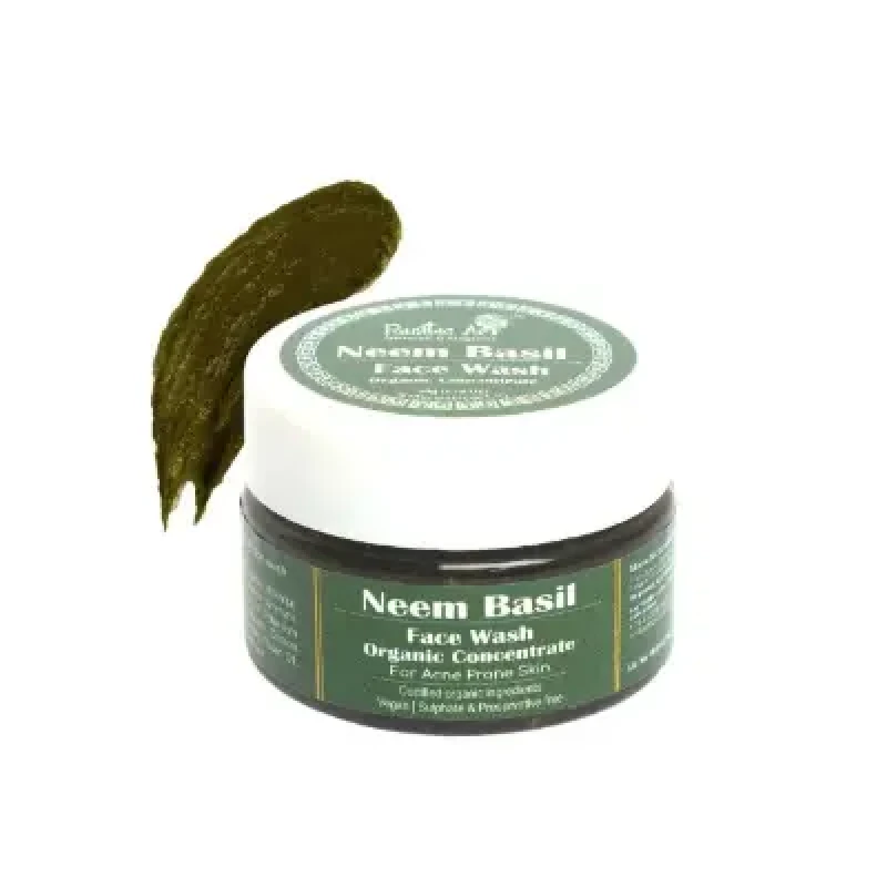 Rustic Art Organic Neem Basil Face Wash Concentrate