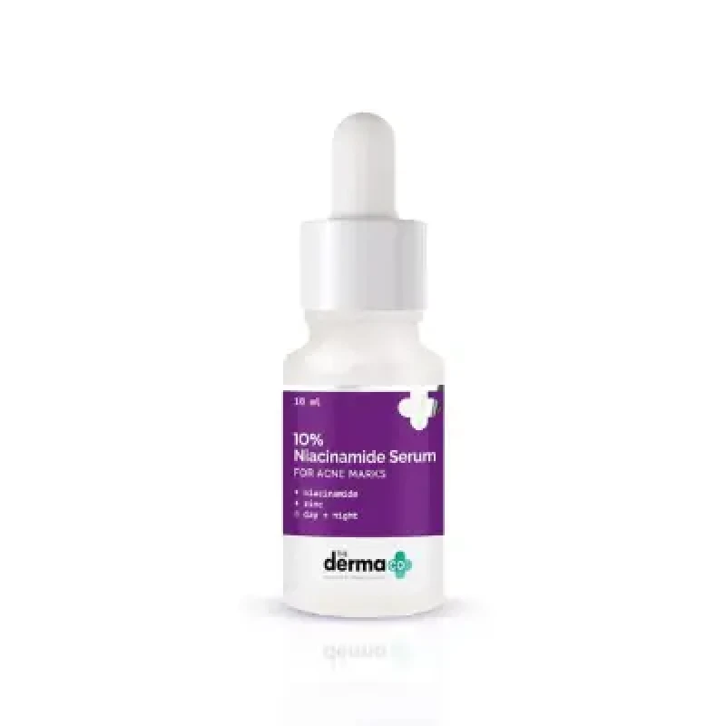 The Derma Co 10 Niacinamide Face Serum: Serum for acne-prone skin, reduces acne marks and blemishes