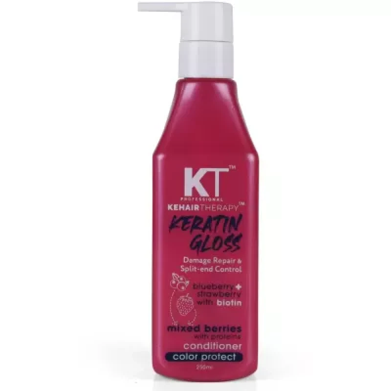 Kt Professional Keratin Gloss Damage Repair Split End Control Conditioner 250ML