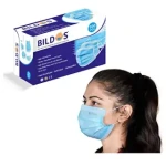 Bildos Surgical Dust Mask: 3-Ply Non-Woven, Pack of 100