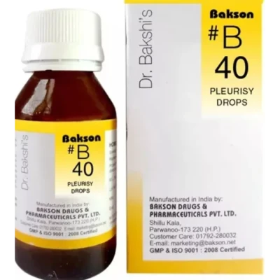 Bakson B40 Pleurisy Drop