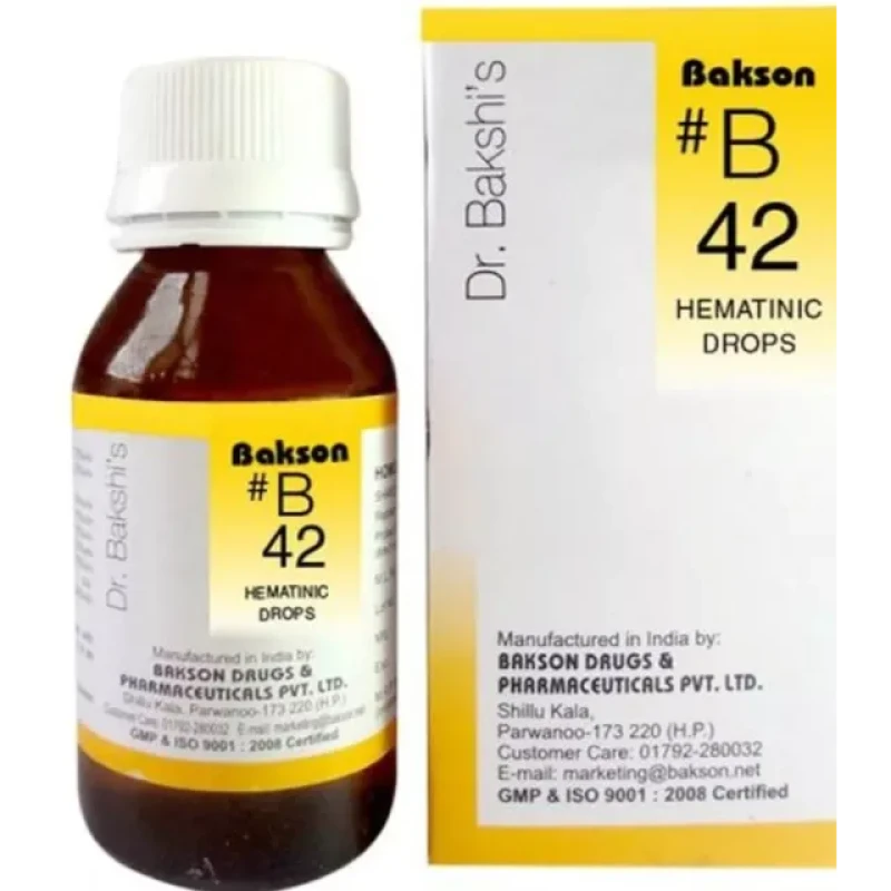 Bakson B42 Hematinic Drop