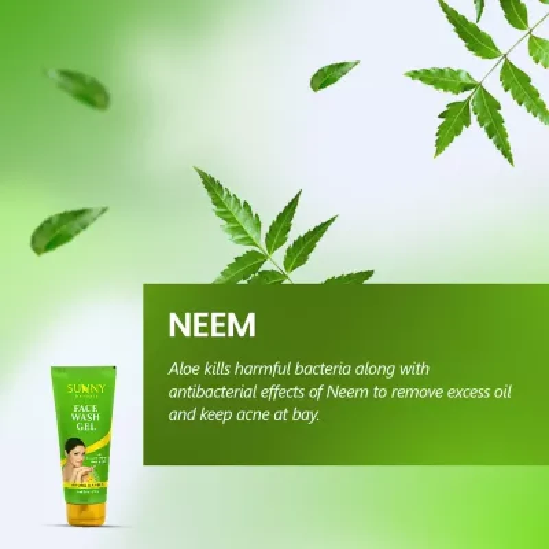 Bakson Face Wash Gel With Neem And Tulsi 110G