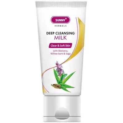 Bakson Sunny Deep Cleansing Milk With Aloevera 100Ml