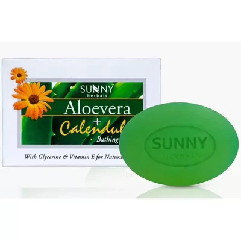 Bakson Sunny Aloe Vera Calendula Soap (75g)