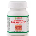 Bakson Homoeopathic Formula 'D' Tablet