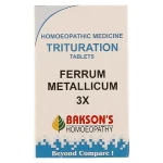 Bakson Ferrum Metallicum 3X (100tab)