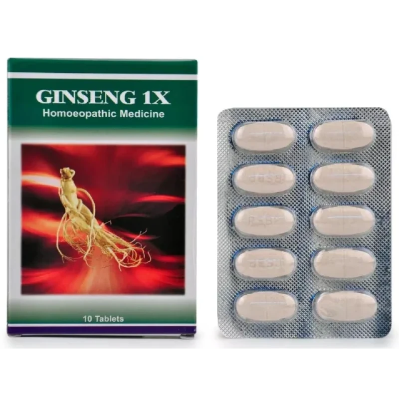 Dr Bhargava Ginseng 1x Tablets (10 tab)